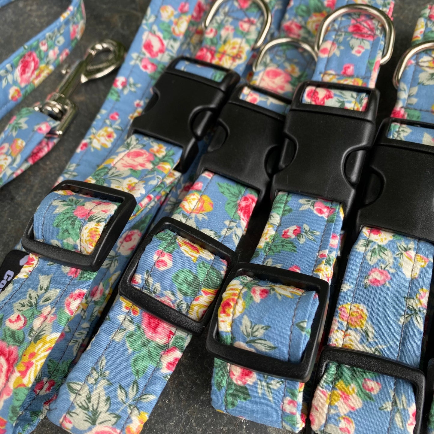 Blue floral rose collection-3