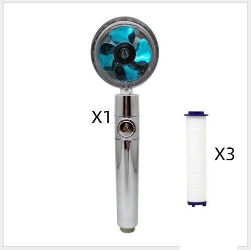 Revitalizing High-Pressure Water-Saving Shower Head