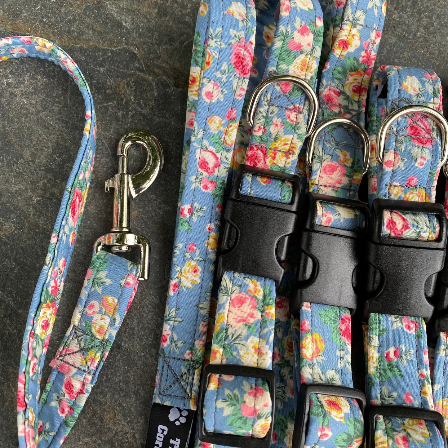 Blue floral rose collection-2