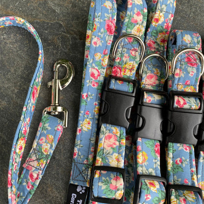 Blue floral rose collection-2