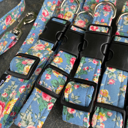 Blue floral rose collection-3