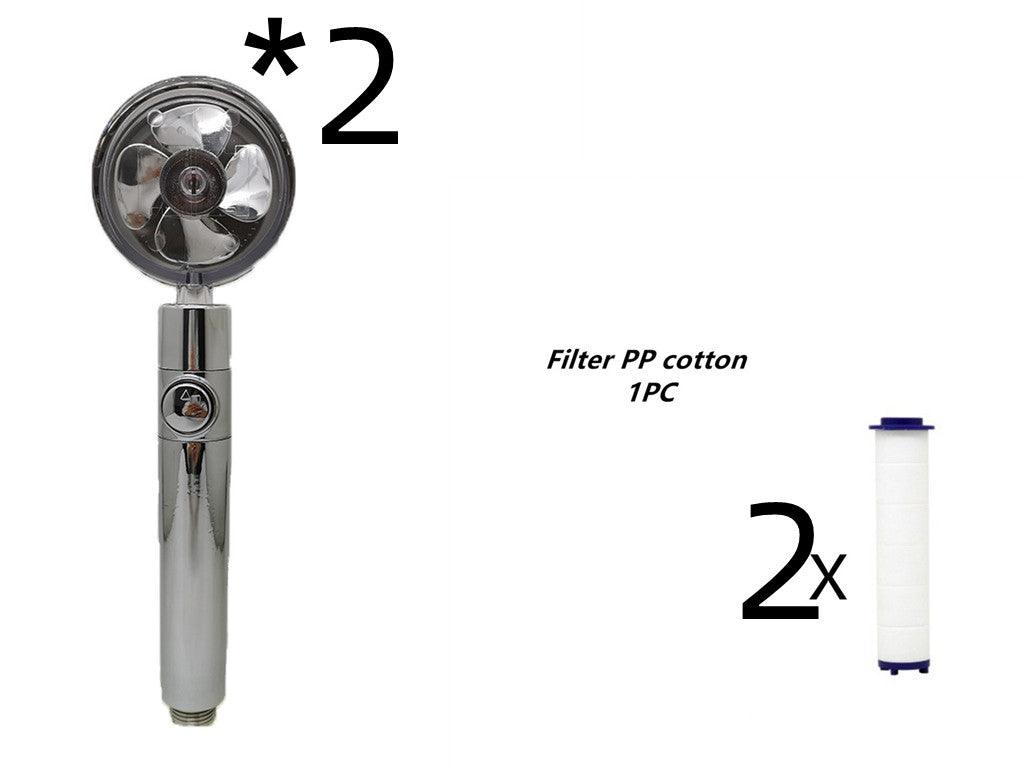 Revitalizing High-Pressure Water-Saving Shower Head