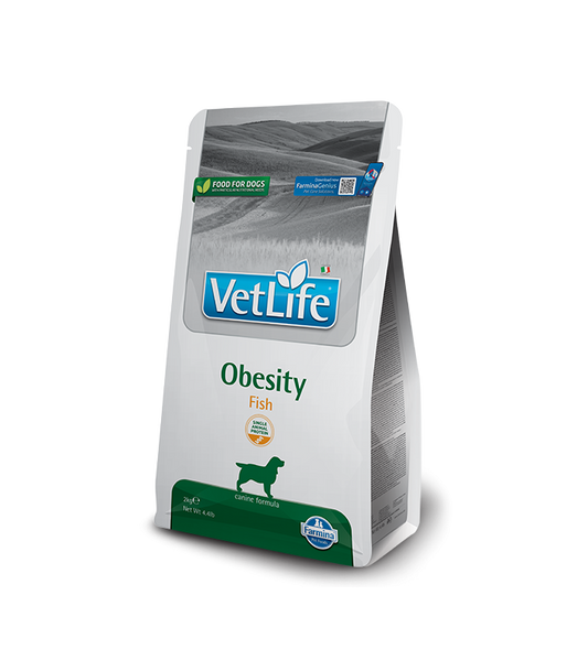 Crocchette Farmina Vet Life Obesity Cane – Pesce 2kg