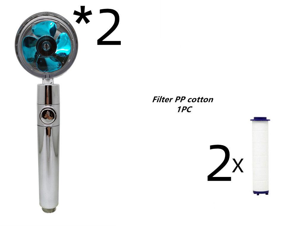Revitalizing High-Pressure Water-Saving Shower Head